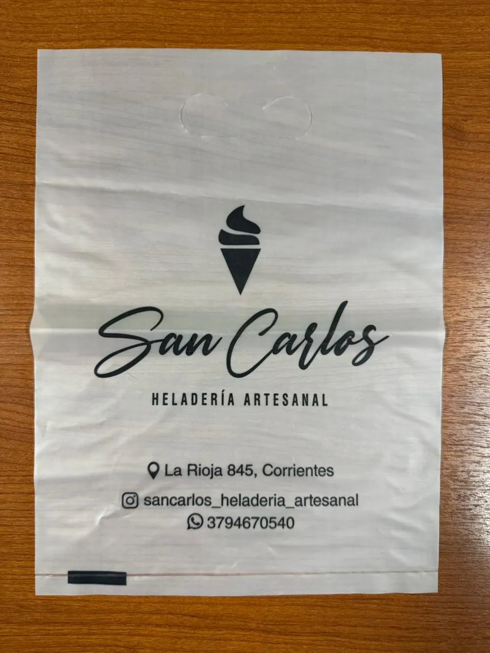 Bolsa impresa - San Carlos